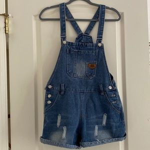 Shein Overall Shorts